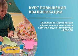 Содержание и организация образовательного процесса в детском саду в соответствии с ФГОС ДО